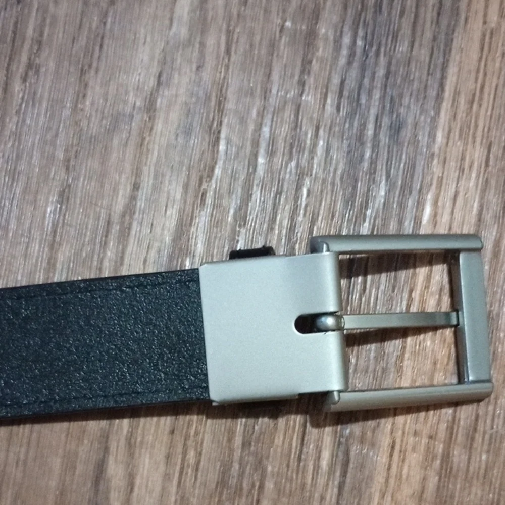 Oobe Dark Leather Mens Timeless Belt Genuine Leather Office Wear Casual Wear